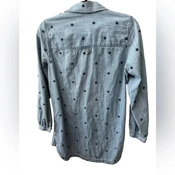 White Stuff EVA EMBROIDERED DENIM TUNIC Women’s Size 6 EUC - Picture 3 of 9